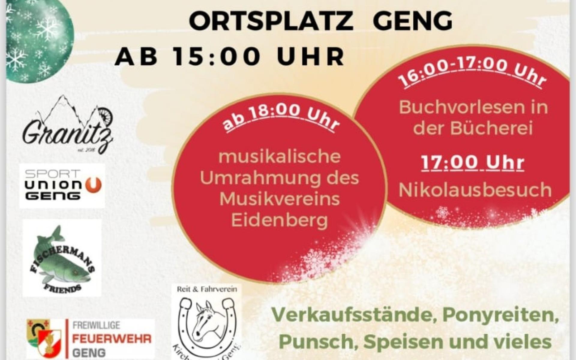 Einladung Weihnachtsmarkt